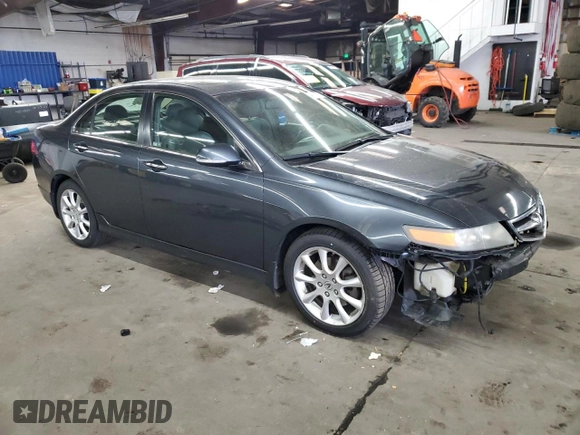 2007 Acura TSX with VIN JH4CL96867C008939, listed as a Copart auction lot 44817885 with 135,873 mi miles and Salvage Title. Bid and sale history available at carsss.com. Image 4.