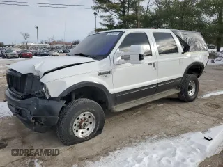 2001 Ford Excursion Limited with VIN 1FMSU43F81ED72660, listed as a Copart auction lot 89268045 with 231,100 mi miles and Salvage Title. Bid and sale history available at DreamBid. Image 1.