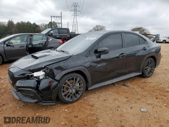 2022 Subaru WRX GT with VIN JF1VBAU65N8024751, listed as a Copart auction lot 44621315 with 42,999 mi miles and Salvage title. Bid and sale history available at DreamBid. Image 1.