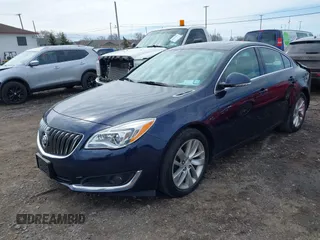 2016 Buick Regal Premium II with VIN 2G4GS5GX8G9202301, listed as a IAAI auction lot 41983501 with 65,480 mi miles and . Bid and sale history available at DreamBid. Image 2.