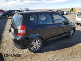 2007 Honda Fit Sport with VIN JHMGD37677S050597, listed as a Copart auction lot 48906515 with 205,883 mi miles and Clean Title. Bid and sale history available at carsss.com. Image 3.