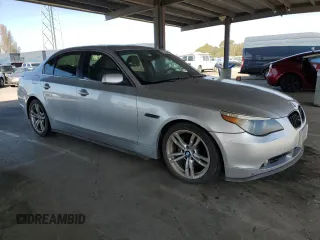 2006 BMW 5 Series 530i with VIN WBANE73506CM35385, listed as a Copart auction lot 50269495 with 178,750 mi miles and Clean Title. Bid and sale history available at carsss.com. Image 4.