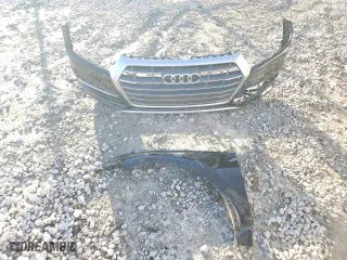2018 Audi Q5 Premium Plus with VIN WA1BNAFY3J2005223, listed as a Copart auction lot 84760714 with 85,153 mi miles and Salvage Title. Bid and sale history available at carsss.com. Image 13.