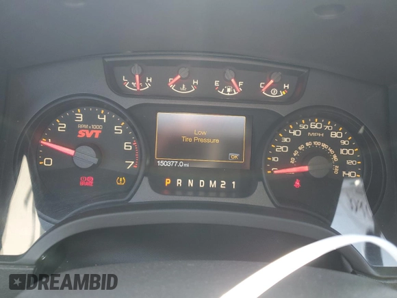 2014 Ford F-150 SVT Raptor with VIN 1FTFW1R67EFB76604, listed as a Copart auction lot 50580885 with 150,377 mi miles and Salvage Title. Bid and sale history available at carsss.com. Image 9.