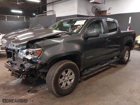 2017 Chevrolet Colorado 4WD WT with VIN 1GCGTBEN5H1169135, listed as a IAAI auction lot 41810065 with 36,499 mi miles. Bid and sale history available at carsss.com. Image 18.