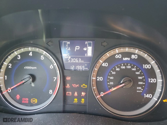 2017 Hyundai Accent Value Edition with VIN KMHCT4AE3HU348431, listed as a Copart auction lot 48126135 with 121,965 mi miles and Salvage Title. Bid and sale history available at carsss.com. Image 9.