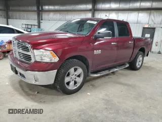 2017 Ram 1500 Big Horn with VIN 1C6RR7LG3HS667327, listed as a Copart auction lot 43693235 with 105,381 mi miles and Salvage Title. Bid and sale history available at carsss.com. Image 1.