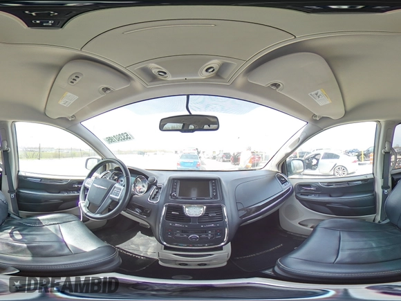 2013 Chrysler Town & Country Touring with VIN 2C4RC1BG2DR653276, listed as a Copart auction lot 53398195 with 149,844 mi miles and Salvage Title. Bid and sale history available at DreamBid. Image 14.