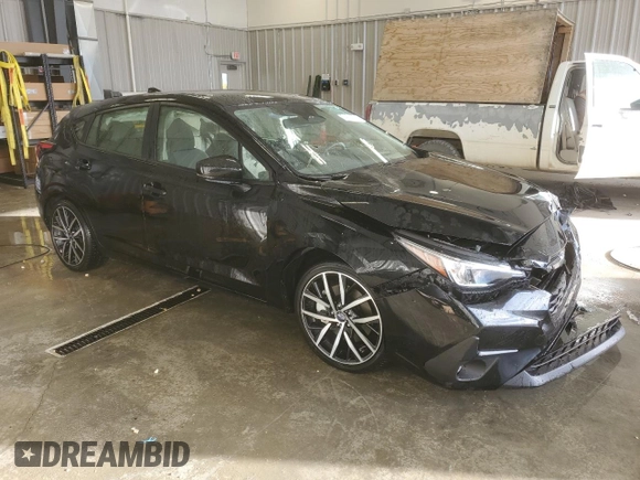 2024 Subaru Impreza Sport with VIN JF1GUAFC8R8241755, listed as a Copart auction lot 74045884 with 23,510 mi miles and Salvage Title. Bid and sale history available at carsss.com. Image 4.