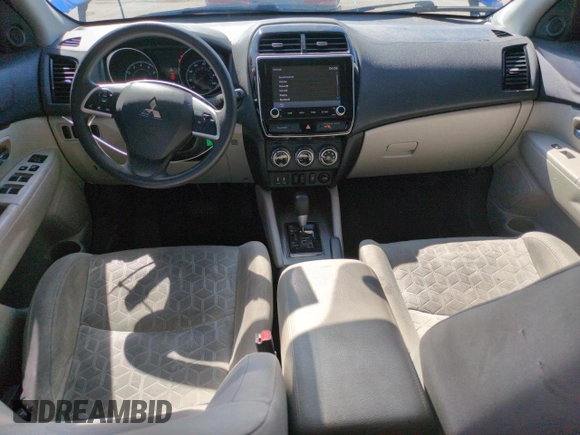 2020 Mitsubishi Outlander ES with VIN JA4AP3AU3LU007728, listed as a Copart auction lot 57160025 with 75,295 mi miles and Salvage title. Bid and sale history available at DreamBid. Image 8.