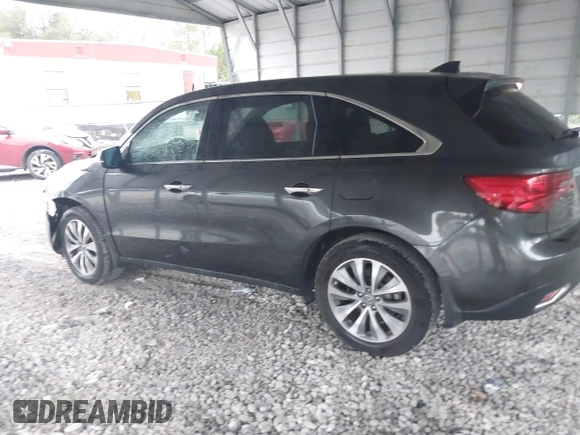 2014 Acura MDX Tech Pkg with VIN 5FRYD3H42EB009323, listed as a IAAI auction lot 40863681 with 87,746 mi miles. Bid and sale history available at carsss.com. Image 14.
