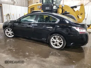 2014 Nissan Maxima S with VIN 1N4AA5AP0EC487254, listed as a Copart auction lot 53020155 with 151,971 mi miles and Salvage Title. Bid and sale history available at DreamBid. Image 2.