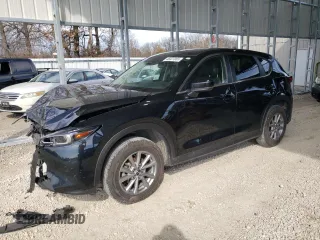 2023 Mazda CX-5 2.5 S Preferred Package with VIN JM3KFBCM2P0273945, listed as a Copart auction lot 46527055 with 21,555 mi miles and Salvage Title. Bid and sale history available at carsss.com. Image 1.
