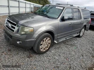 2011 Ford Expedition EL Limited with VIN 1FMJK1K50BEF05163, listed as a Copart auction lot 86474434 with 164,345 mi miles and Salvage Title. Bid and sale history available at carsss.com. Image 1.