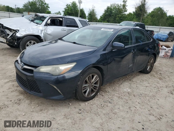 2015 Toyota Camry XLE with VIN 4T1BF1FK1FU014007, listed as a Copart auction lot 55846995 with 218,196 mi miles and Salvage Title. Bid and sale history available at DreamBid. Image 1.
