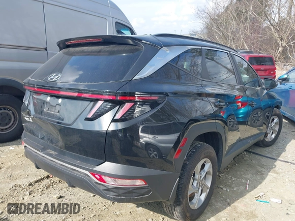2023 Hyundai Tucson SEL with VIN 5NMJB3AE7PH254423, listed as a IAAI auction lot 41508775 with 39,000 mi miles. Bid and sale history available at carsss.com. Image 4.