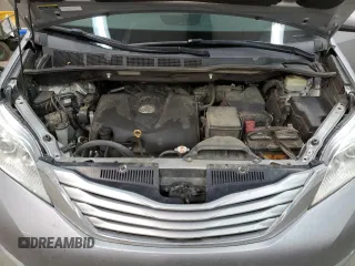 2017 Toyota Sienna LE with VIN 5TDJZ3DC0HS177477, listed as a Copart auction lot 89284545 with 94,598 mi miles and Salvage Title. Bid and sale history available at carsss.com. Image 12.