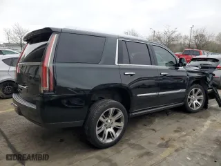 2016 Cadillac Escalade Premium Collection with VIN 1GYS4CKJ0GR267305, listed as a Copart auction lot 80732744 with 61,403 mi miles and Salvage Title. Bid and sale history available at carsss.com. Image 3.