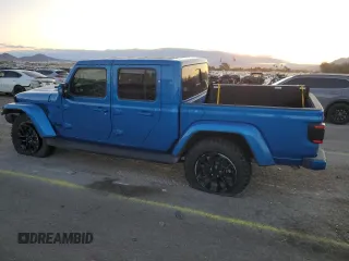 2023 Jeep Gladiator High Altitude with VIN 1C6HJTFG4PL562991, listed as a Copart auction lot 51530185 with 4,878 mi miles and Salvage title. Bid and sale history available at DreamBid. Image 2.