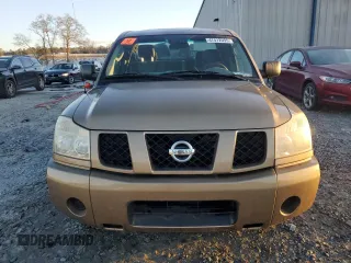 2005 Nissan Titan XE with VIN 1N6BA06A75N520497, listed as a Copart auction lot 47412095 with 170,653 mi miles and Salvage Title. Bid and sale history available at carsss.com. Image 5.