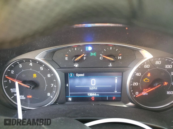 2023 GMC Terrain SLE with VIN 3GKALMEG5PL273428, listed as a Copart auction lot 87035234 with 13,944 mi miles and Salvage Title. Bid and sale history available at DreamBid. Image 9.