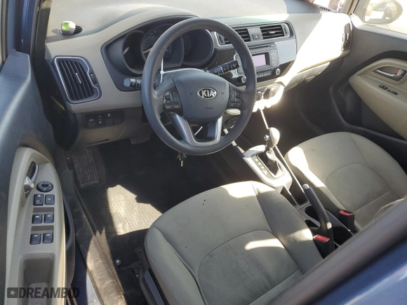 2016 Kia Rio LX with VIN KNADM5A38G6600314, listed as a Copart auction lot 47215154 with 69,251 mi miles and Salvage Title. Bid and sale history available at carsss.com. Image 8.