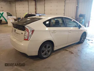 2013 Toyota Prius One with VIN JTDKN3DU7D5625142, listed as a IAAI auction lot 41867328 with 192,827 mi miles. Bid and sale history available at carsss.com. Image 4.