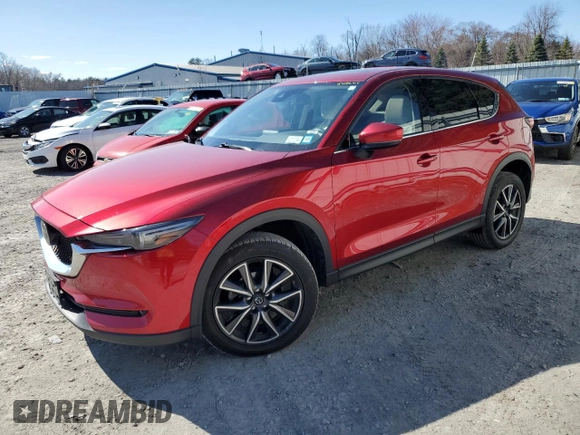 2018 Mazda CX-5 Grand Touring with VIN JM3KFBDM1J0305192, listed as a Copart auction lot 51082315 with 84,921 mi miles and Salvage Title. Bid and sale history available at carsss.com. Image 1.