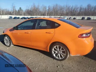2013 Dodge Dart SXT with VIN 1C3CDFBA4DD299425, listed as a Copart auction lot 51072105 with 127,419 mi miles and Salvage Title. Bid and sale history available at carsss.com. Image 2.