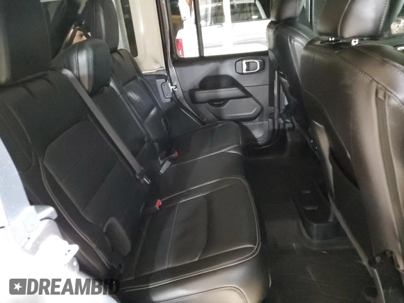 2022 Jeep Wrangler Unlimited Sahara with VIN 1C4HJXEG1NW109232, listed as a Copart auction lot 47986955 with 38,248 mi miles and Salvage title. Bid and sale history available at DreamBid. Image 11.