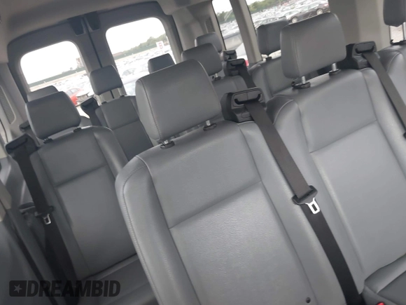 2019 Ford Transit Passenger XL with VIN 1FBZX2CM9KKA25228, listed as a IAAI auction lot 40274823 with 35,155 mi miles. Bid and sale history available at carsss.com. Image 8.