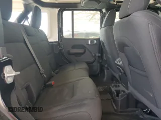 2020 Jeep Wrangler Unlimited Sport z VIN 1C4HJXDM3LW231868, wystawiony jako Copart lot #60890985 z przebiegiem 46 087 mil mil oraz Szkoda całkowita • Salvage title. Historia ofert i sprzedaży dostępna na DreamBid. Obrazek 10.
