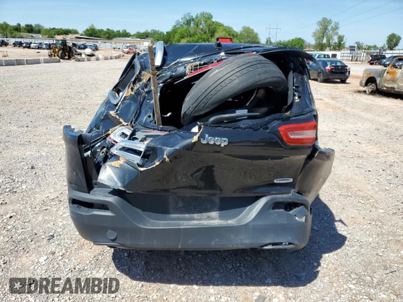 2014 Jeep Cherokee Latitude with VIN 1C4PJLCS9EW106042, listed as a Copart auction lot 53978945 with Not Provided miles and Clean Title. Bid and sale history available at DreamBid. Image 6.