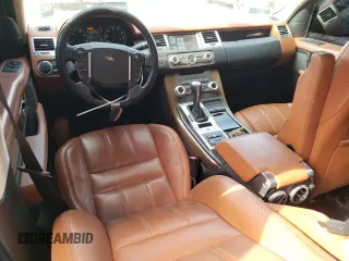 2012 Land Rover Range Rover Sport HSE Lux with VIN SALSK2D44CA722137, listed as a Copart auction lot 55095065 with 109,652 mi miles and Salvage Title. Bid and sale history available at DreamBid. Image 8.