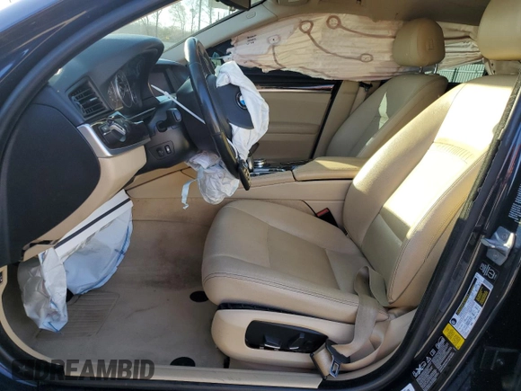2014 BMW 5 Series 528i xDrive with VIN WBA5A7C56ED620061, listed as a Copart auction lot 48865325 with 120,631 mi miles and Salvage Title. Bid and sale history available at DreamBid. Image 7.