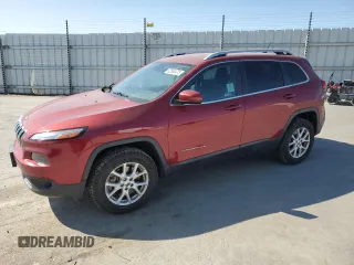 2016 Jeep Cherokee Latitude with VIN 1C4PJMCB3GW361777, listed as a Copart auction lot 62580475 with 55,299 mi miles and Salvage title. Bid and sale history available at DreamBid. Image 1.