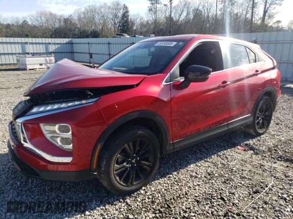 2024 Mitsubishi Eclipse Cross LE с VIN JA4ATVAA0RZ047399, выставлен на аукционе Copart как лот 45558005 с пробегом 12 760 миль миль и Списание • Salvage title. История ставок и продаж доступна на DreamBid. Изображение 1.