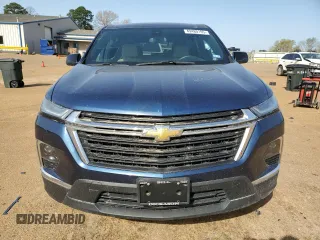 2023 Chevrolet Traverse LS with VIN 1GNERFKW4PJ206515, listed as a Copart auction lot 49480195 with 53,521 mi miles and Salvage Title. Bid and sale history available at carsss.com. Image 5.