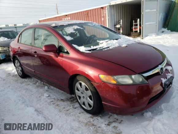 2006 Honda Civic LX z VIN 1HGFA16596L139892, wystawiony jako Copart lot #63172974 z przebiegiem 187 228 mil mil oraz Nie do naprawy • Non repairable. Historia ofert i sprzedaży dostępna na DreamBid. Obrazek 4.