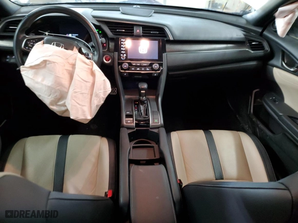 2019 Honda Civic Hatchback Sport Touring with VIN SHHFK7H9XKU224296, listed as a Copart auction lot 43169155 with 36,662 mi miles and Salvage Title. Bid and sale history available at carsss.com. Image 8.