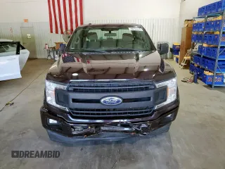 2019 Ford F-150 XL with VIN 1FTEX1CPXKKC48022, listed as a Copart auction lot 58789615 with 155,568 mi miles and Salvage title. Bid and sale history available at DreamBid. Image 5.