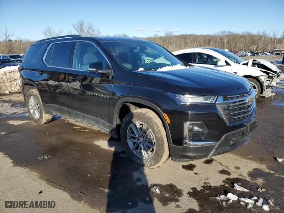 2023 Chevrolet Traverse LT Cloth with VIN 1GNEVGKW8PJ223934, listed as a Copart auction lot 45477675 with 11,531 mi miles and Salvage Title. Bid and sale history available at carsss.com. Image 4.