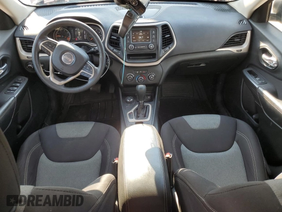 2015 Jeep Cherokee Sport with VIN 1C4PJMAB9FW640510, listed as a Copart auction lot 61372655 with 78,526 mi miles and Salvage title. Bid and sale history available at DreamBid. Image 8.