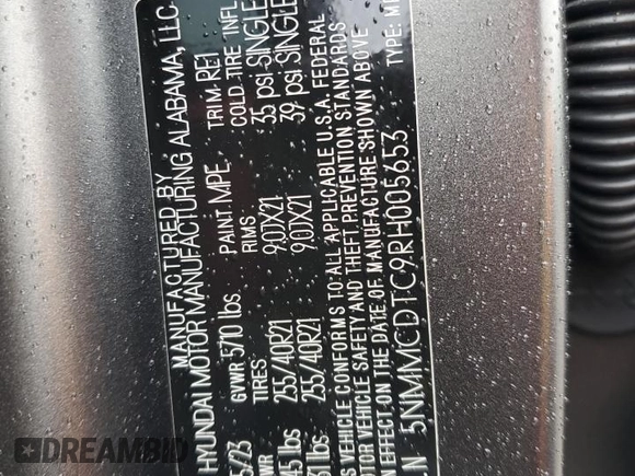 2024 Genesis GV70 Sport с VIN 5NMMCDTC9RH005653, выставлен на аукционе Copart как лот 54952195 с пробегом 21 145 миль миль и Списание • Salvage title. История ставок и продаж доступна на DreamBid. Изображение 14.