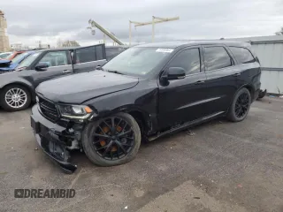 2016 Dodge Durango R/T with VIN 1C4SDJCT0GC387540, listed as a Copart auction lot 78990964 with 131,831 mi miles and Salvage title. Bid and sale history available at DreamBid. Image 1.