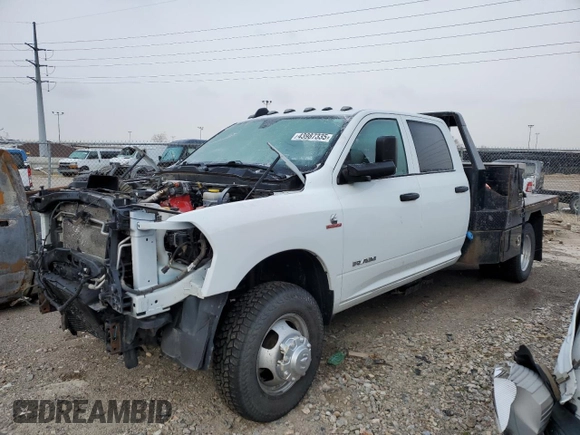 2022 Ram 3500 Tradesman z VIN 3C7WRTCLXNG312145, wystawiony jako Copart lot #43987335 z przebiegiem 85 456 mil mil oraz Szkoda całkowita • Salvage title. Historia ofert i sprzedaży dostępna na DreamBid. Obrazek 1.