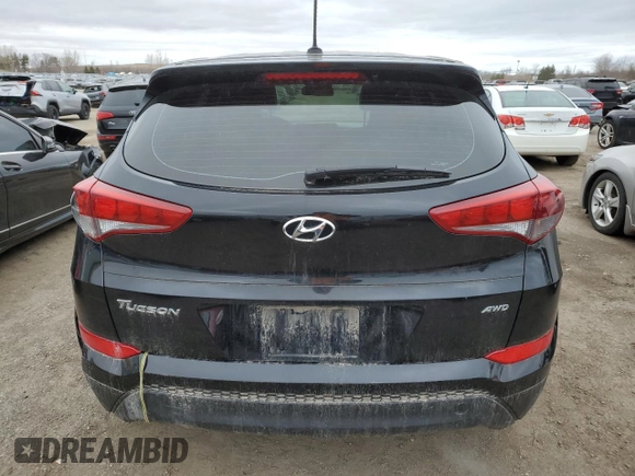 2017 Hyundai Tucson with VIN KM8J2CA46HU444632, listed as a Copart auction lot 52952475 with 97,841 mi miles and Clean Title. Bid and sale history available at carsss.com. Image 6.