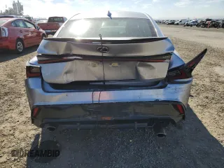 2024 Lexus IS 300 with VIN JTHBA1D25R5131172, listed as a Copart auction lot 43476375 with 22,835 mi miles and Salvage title. Bid and sale history available at DreamBid. Image 6.