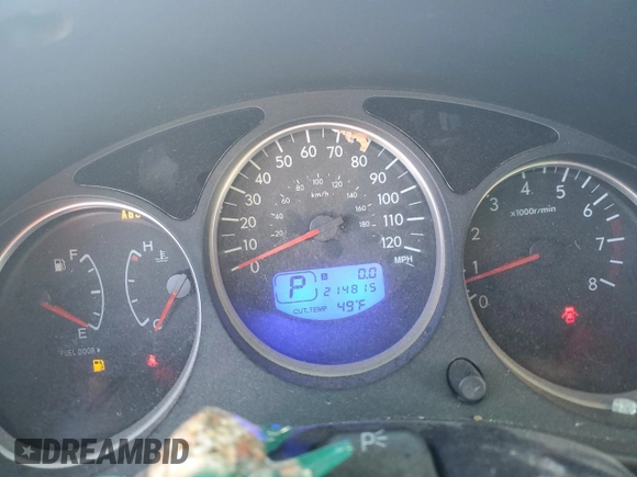 2007 Subaru Forester X with VIN JF1SG63677H719237, listed as a Copart auction lot 75498084 with 214,815 mi miles and Salvage Title. Bid and sale history available at carsss.com. Image 9.