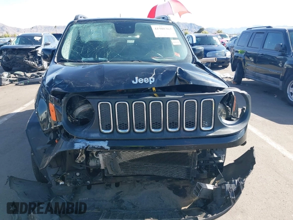 2017 Jeep Renegade Altitude z VIN ZACCJABB6HPE57612, wystawiony jako IAAI lot #41980363 z przebiegiem 139 529 mil mil oraz . Historia ofert i sprzedaży dostępna na DreamBid. Obrazek 12.